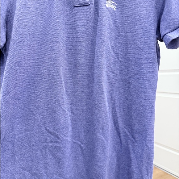 Burberry Polo Shirt Periwinkle Blue Mens Small - Picture 6 of 8